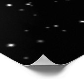 Space Phoenix Nebula Poster (Ecke)