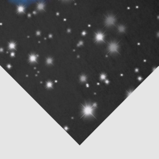 Space Phoenix Nebula Seidenpapier (Detail)