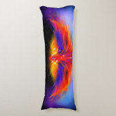 Space Phoenix Nebula Seitenschläferkissen (Vorderseite Vertikal)
