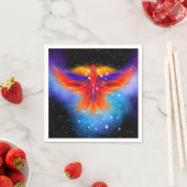 Space Phoenix Nebula Serviette (Beispiel)
