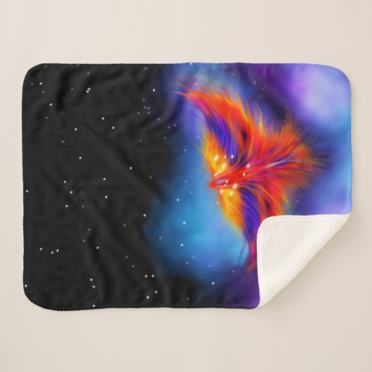 Space Phoenix Nebula Sherpadecke (Vorderseite (Horizontal))