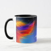 Space Phoenix Nebula Tasse (Links)