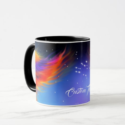 Space Phoenix Nebula Tasse (Vorderseite Links)