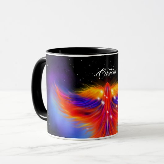 Space Phoenix Nebula Tasse (Vorderseite Links)