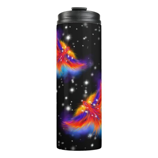 Space Phoenix Nebula Thermosbecher (Vorderseite)