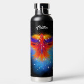 Space Phoenix Nebula Trinkflasche (links)