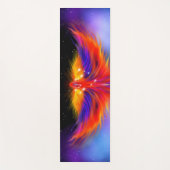 Space Phoenix Nebula Yogamatte (Vorderseite)