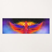 Space Phoenix Nebula Yogamatte (Vorderseite (Horizontal))