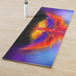 Space Phoenix Nebula Yogamatte