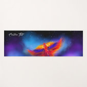 Space Phoenix Nebula Yogamatte (Vorderseite (Horizontal))