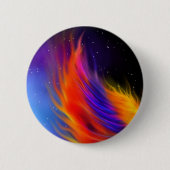 Space Phoenix Wings Button (Vorderseite)