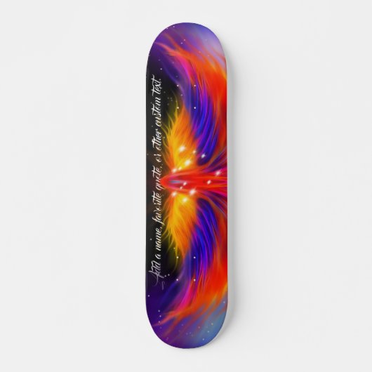 Space Phoenix Wingspan mit Ihrem Angebot Skateboard (Vorne)