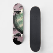 Space Pixel Art. Skateboard (Vorderseite)