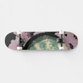 Space Pixel Art. Skateboard (Horizontal)