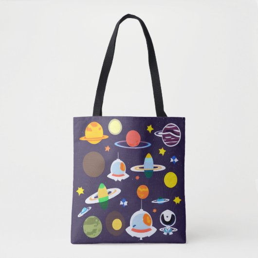 Space Planet Star Galaxy Tasche (Vorderseite)
