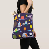 Space Planet Star Galaxy Tasche (Von Nahem)