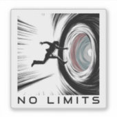 Space Portal Aufkleber (Vorderseite)