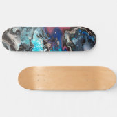 Space pouring skateboard (Horizontal)