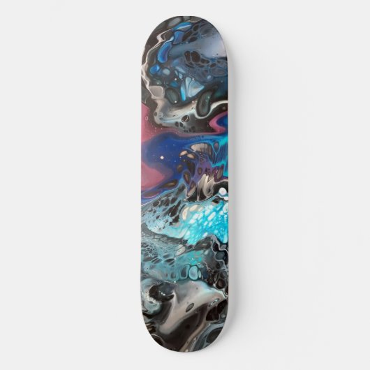Space pouring skateboard (Vorderseite)