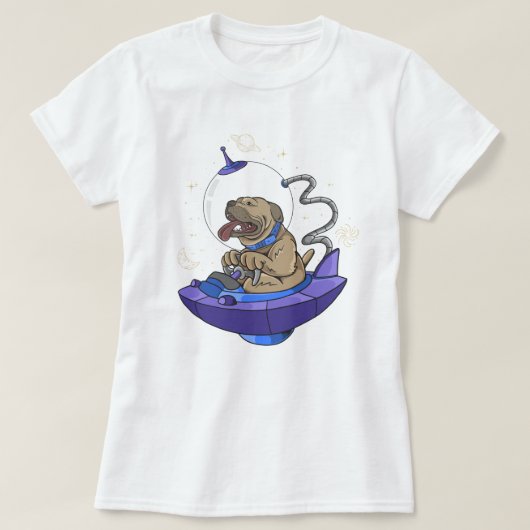 Space Pup T - Shirt (Design vorne)