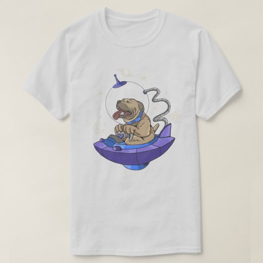 Space Pup T - Shirt (Design vorne)