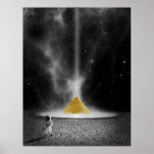 Space Pyramide Poster (Vorne)