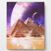 Space Pyramids Fotoplatte (Vorderseite)