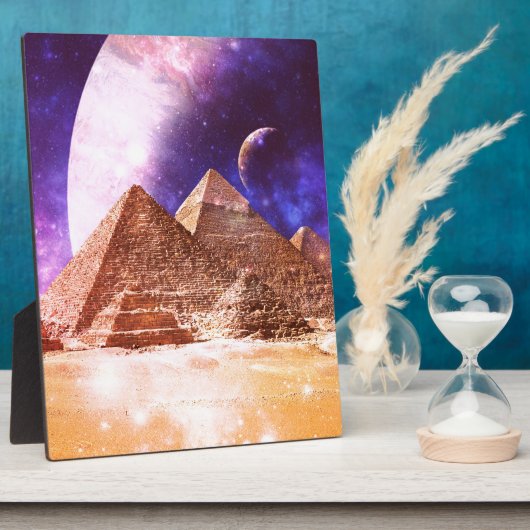Space Pyramids Fotoplatte (Seite)