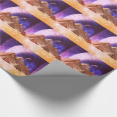 Space Pyramids Geschenkpapier (Ecke)
