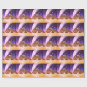 Space Pyramids Geschenkpapier (Flach)