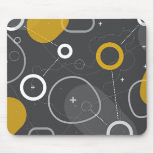 Space Race Abstrakt Mousepad