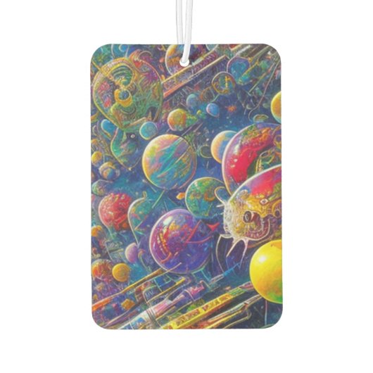 Space Race Auto Air Erfrischung Autolufterfrischer (Rückseite)