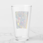Space Race Glas tumbler (Rückseite)