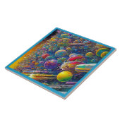 Space Race große Keramik Fliesen (Seite)