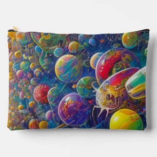 Space Race große Zubehörtasche pouch