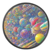 Space Race Hockey Puck (Vorderseite)