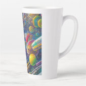 Space Race latte Tasse (Rechts)