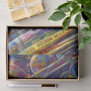 Space Race-Papier Seidenpapier