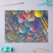 Space Race-Papier Seidenpapier (Basteln)