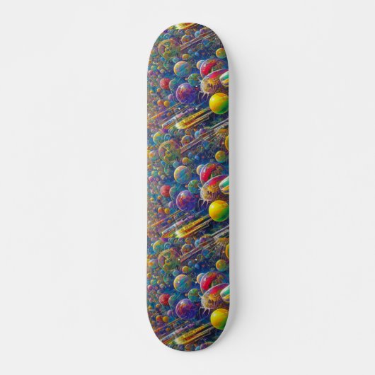 Space Race Skateboard (Vorne)