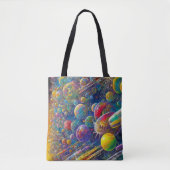 Space Race Umhängetasche Tasche (Vorderseite)