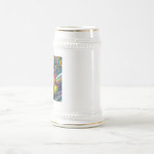 Space Race White stein Goldschmiede Bierglas (Mittel)