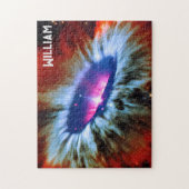 Space Red Black Hole's Rainbow Symphony Puzzle (Vertikal)