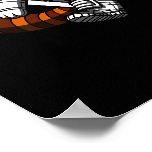 Space Red Panda Bären Astronauten Galaxy Tiere Poster (Ecke)