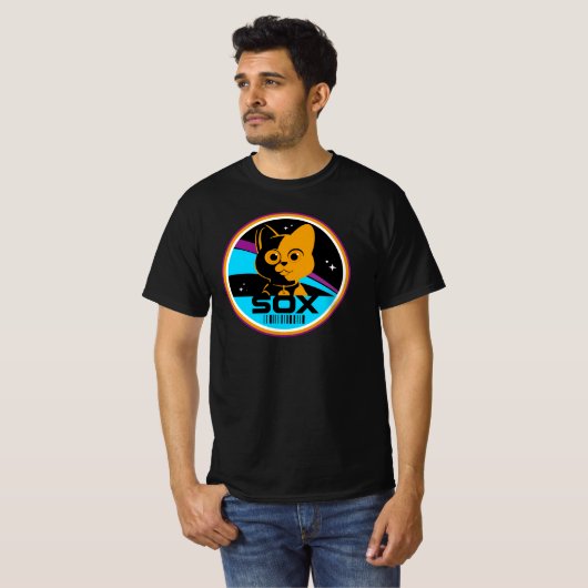 Space Robocat T-Shirt (Vorne ganz)