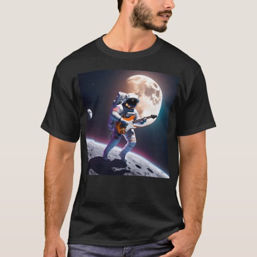 Space Rock - Astronaut Jam Sesh T-Shirt (Vorderseite)