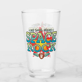 Space Rock Soul Glass Tumbler