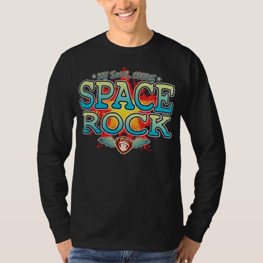 Space Rock Soul Long Sleeved T - Shirt (Vorderseite)