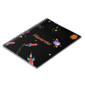 Space Rocket Boys School Personal Notizblock (Linke Seite)