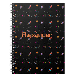 Space Rocket Boys School Personal Notizblock